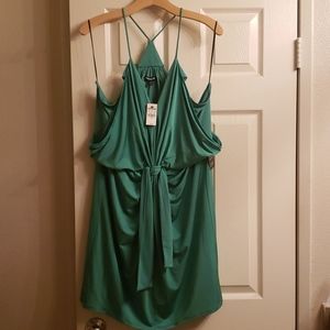 Express Knotted-front Mini dress